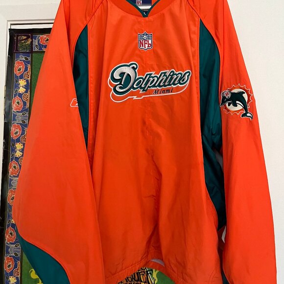 Vintage 90s Miami Dolphins Windbreaker - Picture 2 of 2